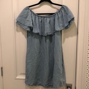 Zara off the shoulder dress
